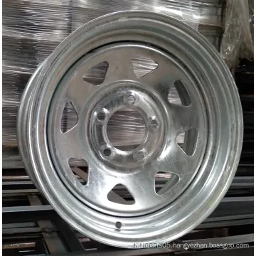 Galvanizing Steel Wheel Boat Trailer Wheel Rim